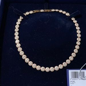 Swarovski angelic necklace rose gold